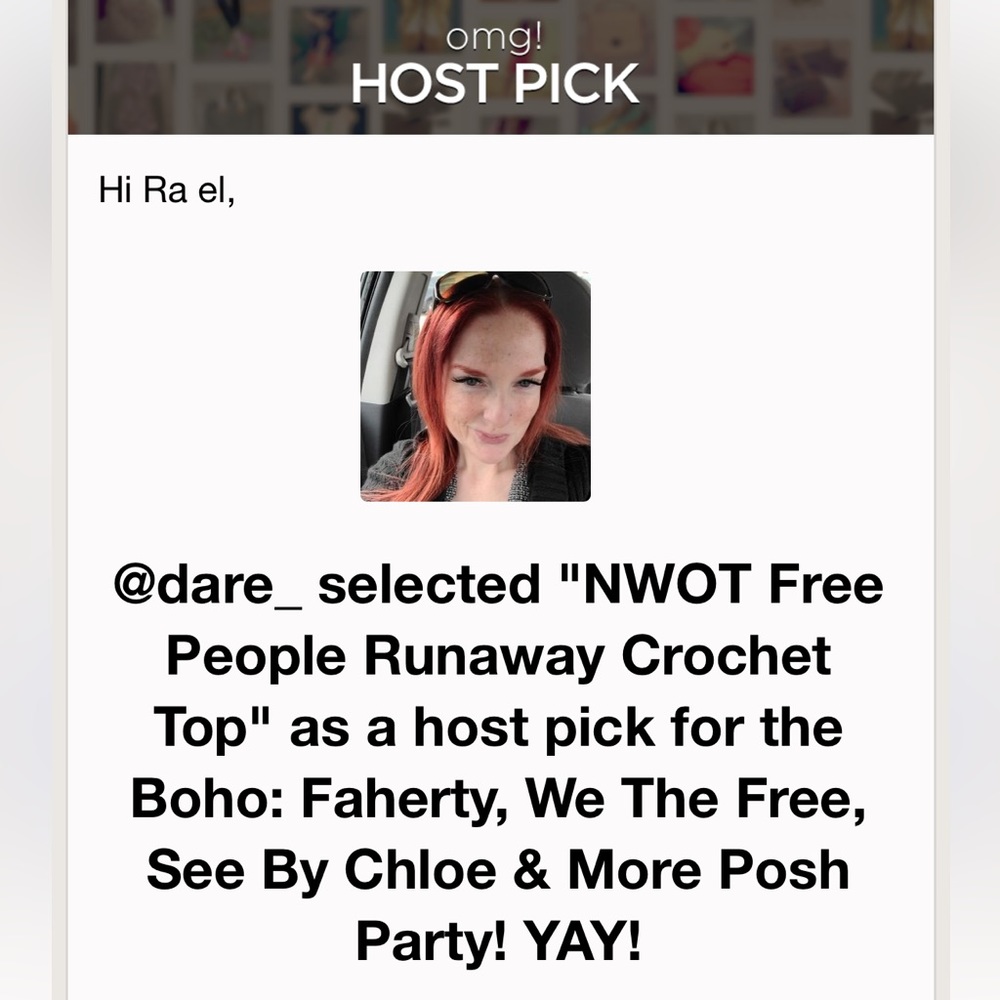 πΊπHPππΊ NWOT Free People Runaway Crochet Top - Picture 16 of 16